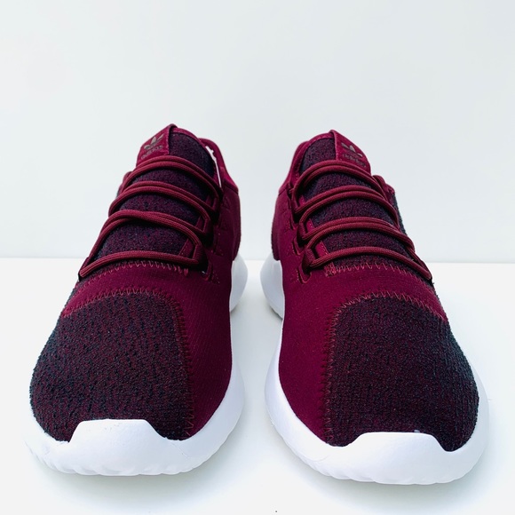 adidas tubular shadow maroon